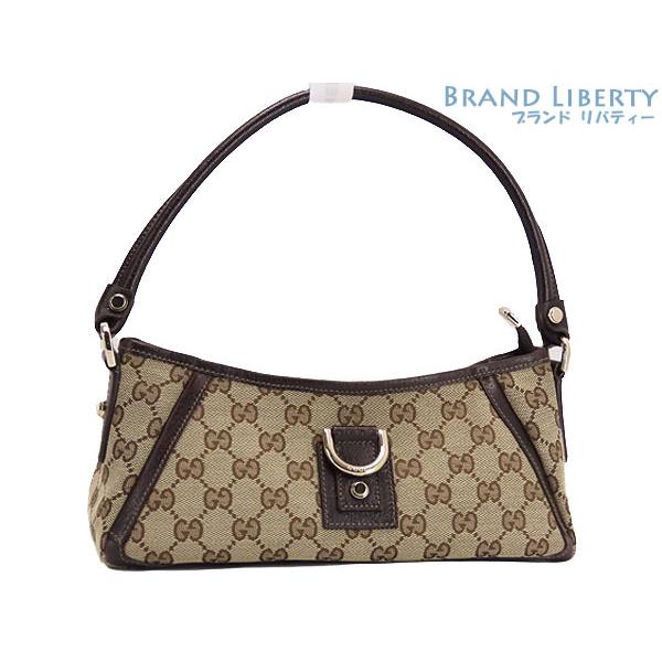 GGキャンバス 超美品 グッチ GUCCI アビー セミショルダーバッグ ワン