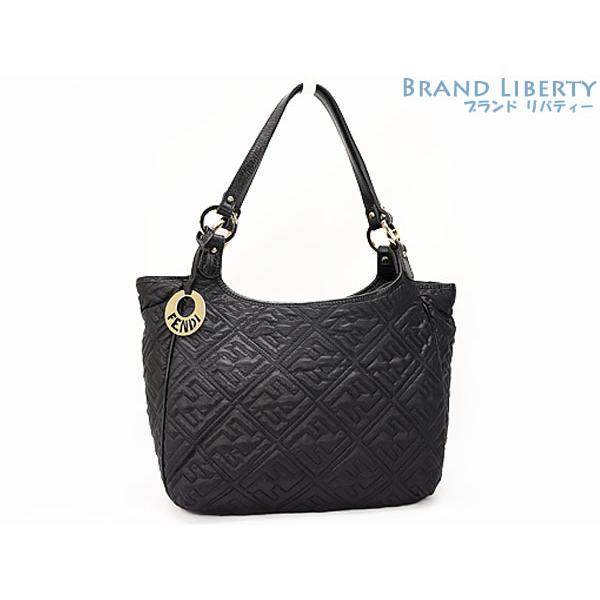 FENDI（フェンディ） 美品 ズッカ キルティング トートバッグ