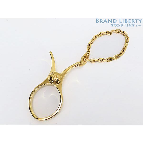 HERMES（エルメス） 未使用 フィルー グローブホルダー ゴールド