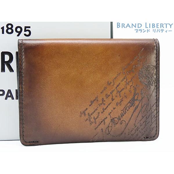 Berluti 新古品 ベルルッティ カリグラフィ ビジョン スクリットレザー 