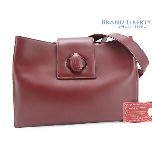 カルティエ Cartier ショルダーバッグ ターンロック マストライン