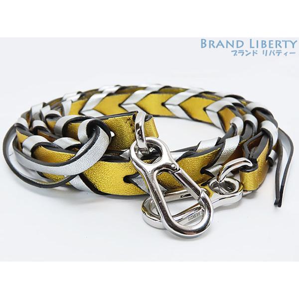 loewe ロエベ ブレイデッド ストラップ（クラシックカーフ）　タン　未使用 loewe ロエベ ブレイデッド ストラップ（クラシックカーフ