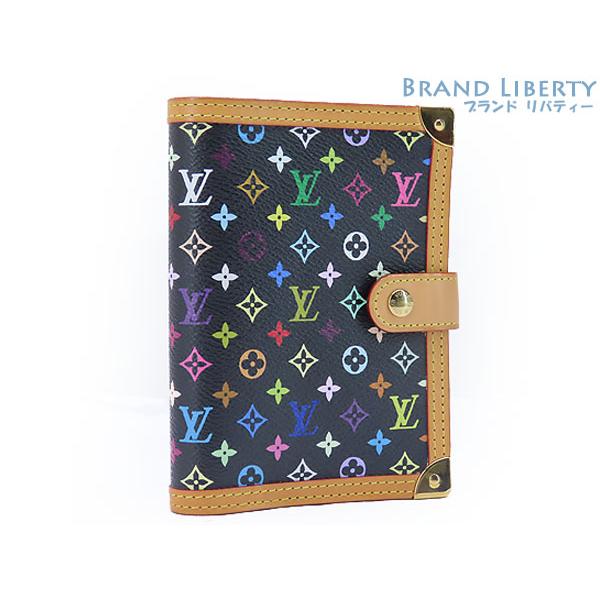 ルイヴィトン モノグラム マルチカラー アジェンタ 手帳カバー 【美品】 