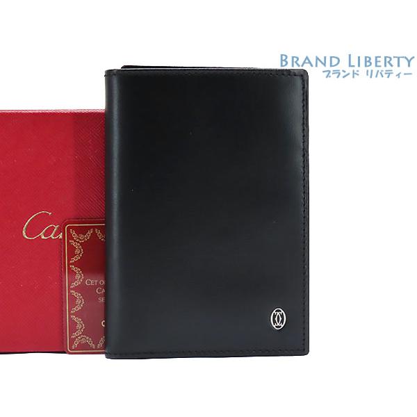 新古品 カルティエ Cartier パシャ 三つ折り札入れ財布 カードケース