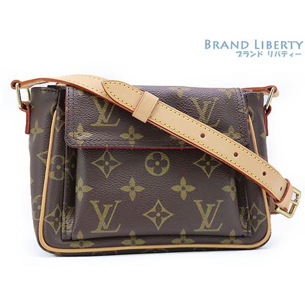 新品同様 ルイヴィトン LOUIS VUITTON モノグラム ヴィバ シテ PM 斜め