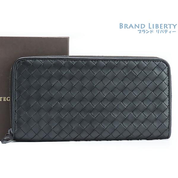 【激レア 美品】ボッテガヴェネタ　ジッピーウォレット　イントレチャート　ブラック 新品未使用】ボッテガヴェネタ マキシイントレチャート カセット