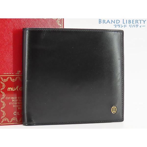 超美品 カルティエ Cartier パシャ 二つ折り札入れ財布 コンパクト財布