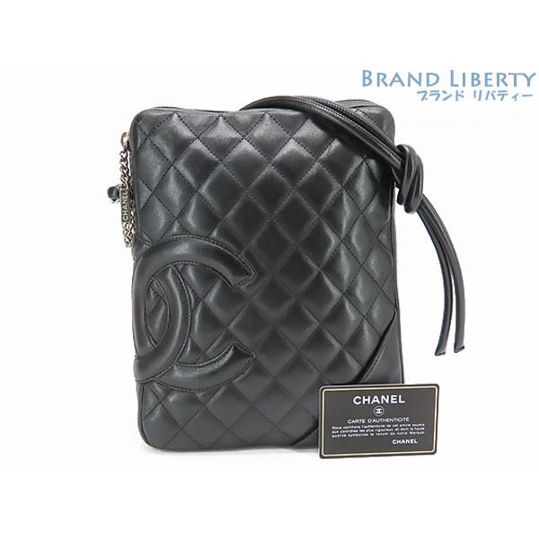 CAMBON 美品 シャネル CHANEL カンボンライン ココマーク ショルダー 