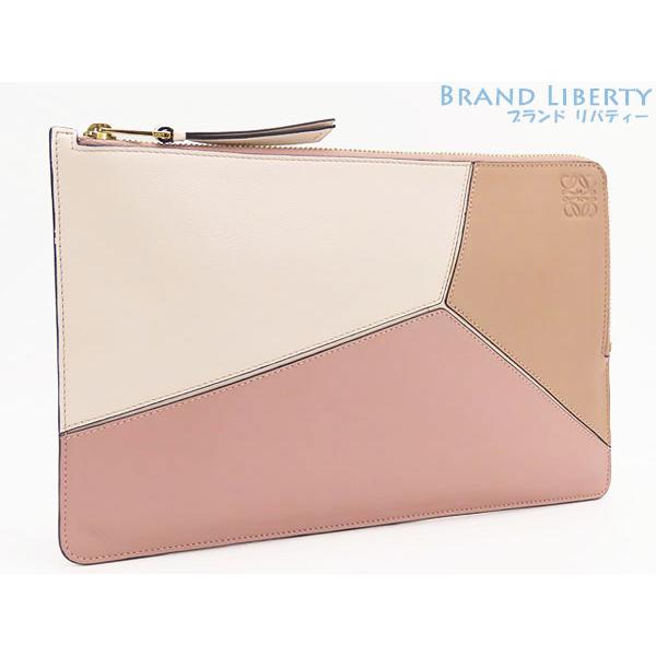 LOEWE（ロエベ） 新品同様 LOEWE PAZZLE FLAT POUCH パズル フラット 