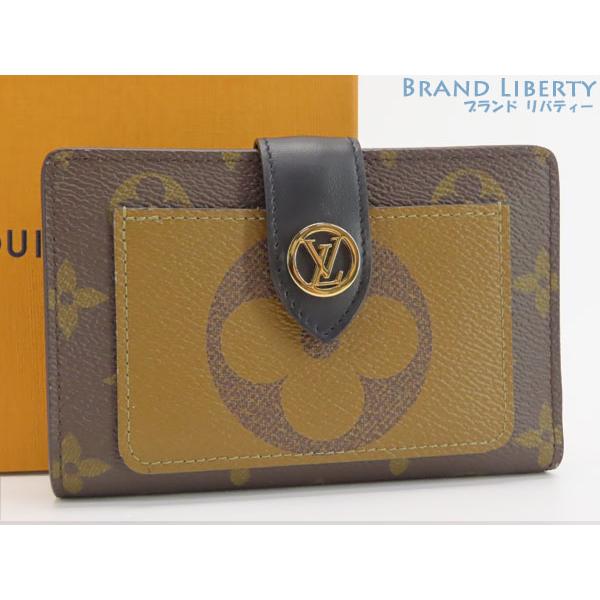 IC搭載 最高級美品⭐️ルイヴィトン モノグラムリバース ジュリエット 折り財布 LOUIS VUITTON ルイヴィトン ポルトフォイユ・ジュリエット コンパクト