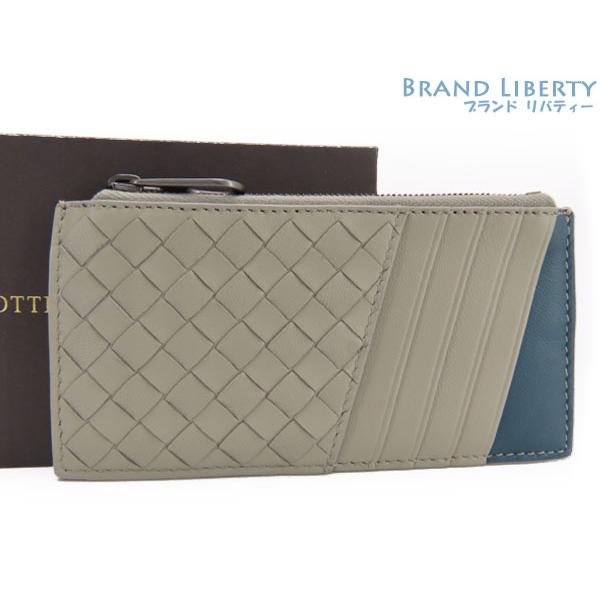 新古品 ボッテガ ヴェネタ イントレチャート カードケース パスケース