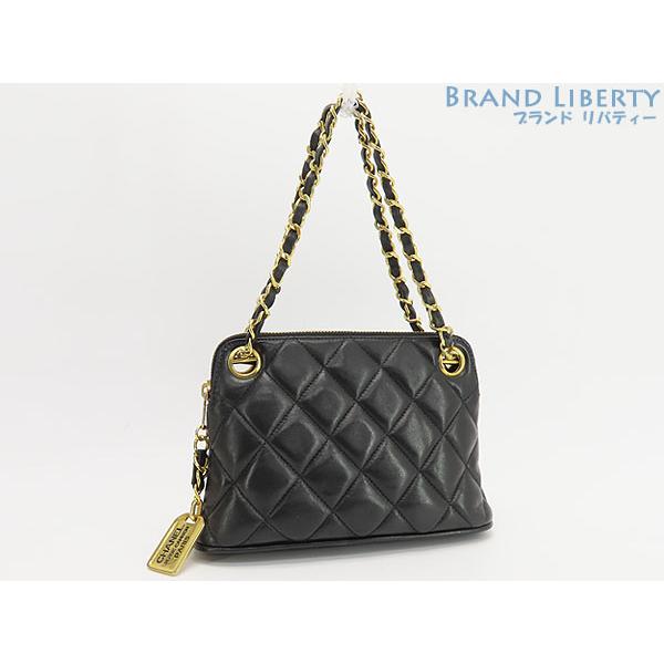 マトラッセ 美品 シャネル CHANEL ヴィンテージ チェーン ミニ