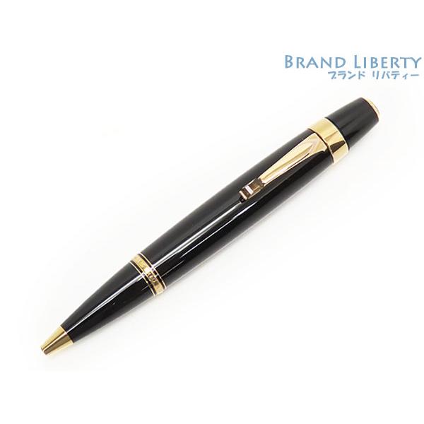 美品　モンブラン MONTBLANC ボールペン ボエム マロン　廃盤　黒×金 MONTBLANC（モンブラン） 激レア美品 ボエム マロン ツイスト式