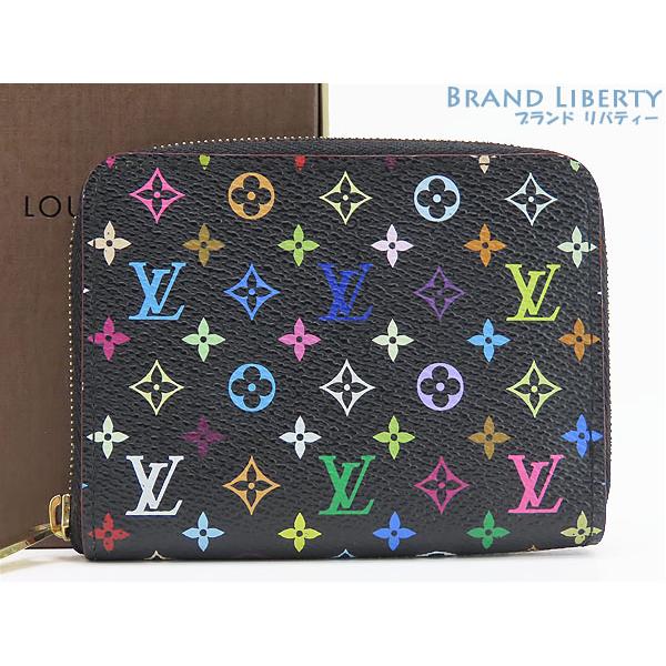 美品 ルイヴィトン LOUIS VUITTON モノグラム マルチカラー ジッピー