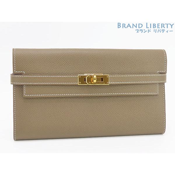 HERMES レア超美品 エルメス ケリーウォレット ロング 二つ折り長財布  