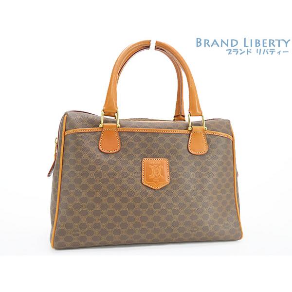 CELINE（セリーヌ） 美品 ヴィンテージ マカダム ミニボストンバッグ