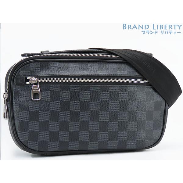 美品 ルイヴィトン ダミエ　グラフィット アンブレール ボディバッグ バム アンブレール 超美品 ルイヴィトン ダミエグラフィット ボディバッグ