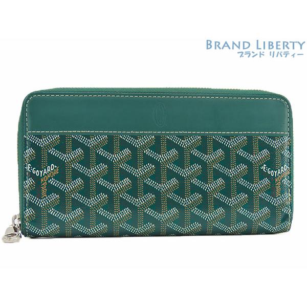 レア超美品 ゴヤール GOYARD ヘリボーン マティニョン GM ウォレット  