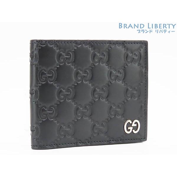 グッチシマ ほぼ新品 グッチ GUCCI シマ シグネチャー レザー コイン