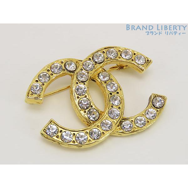 CHANEL（シャネル） 超美品 ヴィンテージ ココマーク ラインストーン
