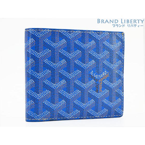 レア美品 ゴヤール GOYARD ヘリボーン サンフロランタン 二つ折り財布 