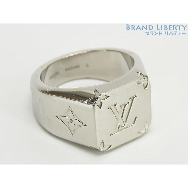 LOUIS VUITTON ルイヴィトン シグネットリング モノグラム L 指輪  