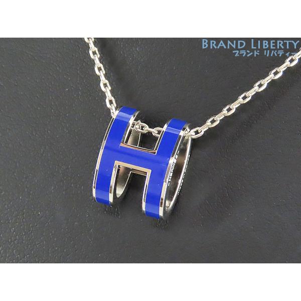 未使用 エルメス HERMES ポップH ポップアッシュ Hモチーフ ペンダント 