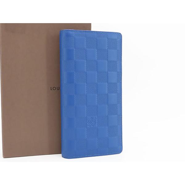 ルイヴィトン 長財布 ダミエ アンフィニ ポルトフォイユ ブラザ N63205 LOUIS VUITTON ルイヴィトン ポルトフォイユ・ブラザ ダミエ