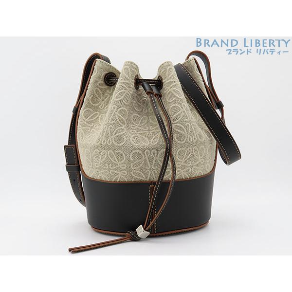 ロエベ LOEWE バルーンバッグ スモール ショルダーバッグ 巾着 アナグラム