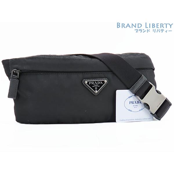 PRADA ほぼ新品 プラダ Re-Nylon リナイロン トライアングル ベルト  