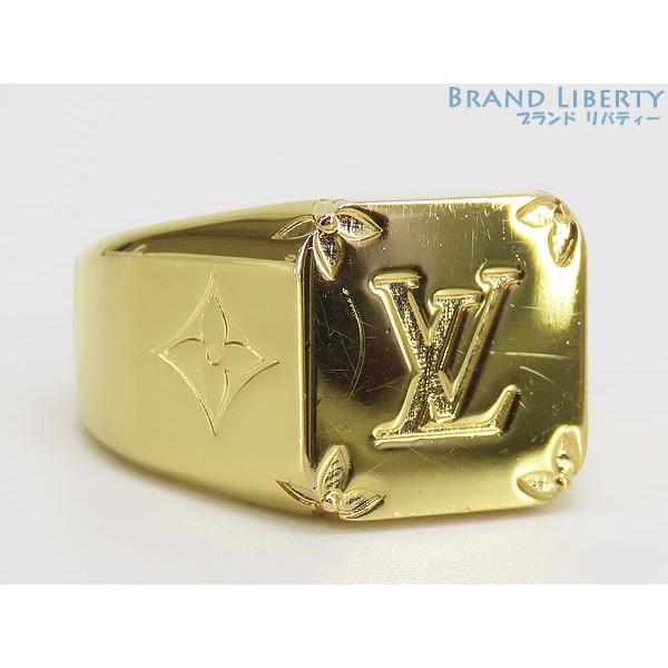 美品』LOUIS VUITTON シグネットリングモノグラム