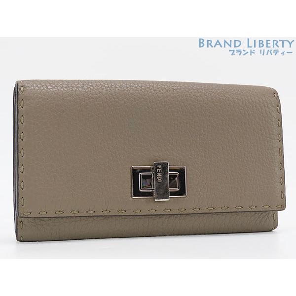 FENDI（フェンディ） 外美品 セレリア ピーカブー ウォレット 二つ折り