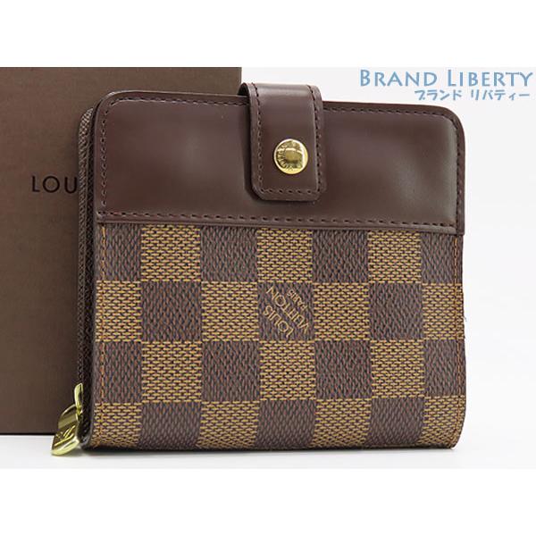 LOUIS VUITTON（ルイ・ヴィトン） 超美品 ダミエ コンパクトジップ