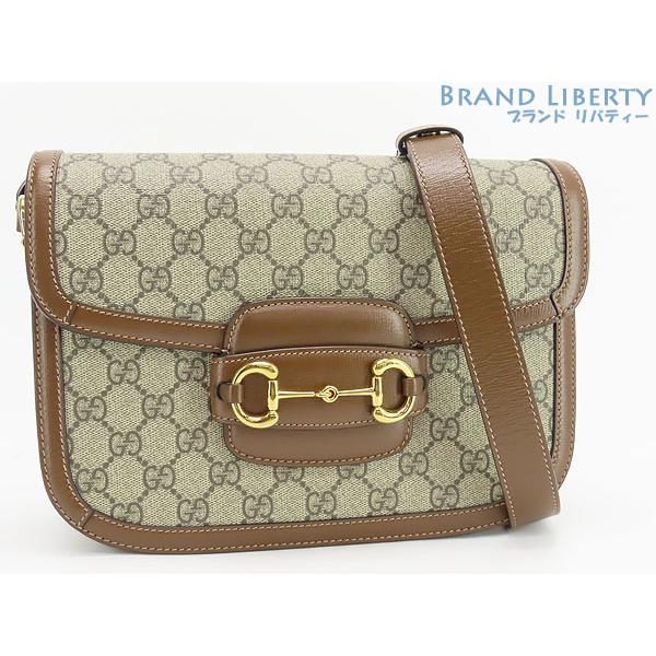 GUCCI（グッチ） 新品同様 GUCCI GGスプリーム ホースビット 1955 2WAY