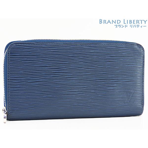 ジッピーウォレット　エピ　ネイビー　長財布 LOUIS VUITTON ルイヴィトン エピ ジッピーウォレット ヴェルティカル