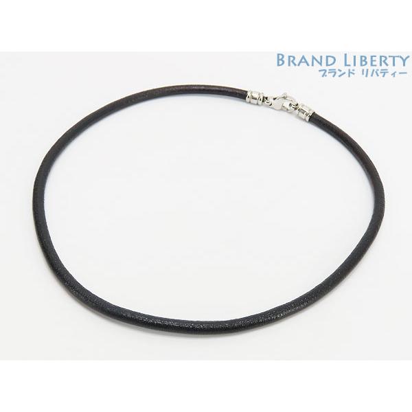 BVLGARI（ブルガリ） 新品同様 レザー チョーカー ネックレス ブラック