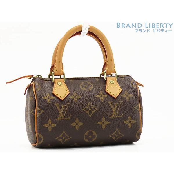 スピーディ 美品 ルイヴィトン LOUIS VUITTON モノグラム ミニ ミニ