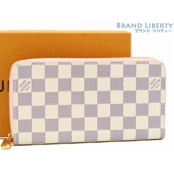 未使用 ルイヴィトン LOUIS VUITTON ダミエアズール ジッピー 