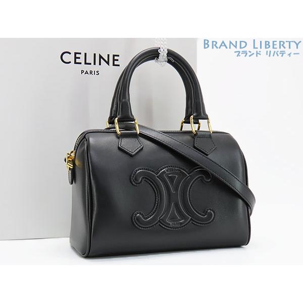 CELINE（セリーヌ） 未使用 キュイル トリオンフ スモール ボストン