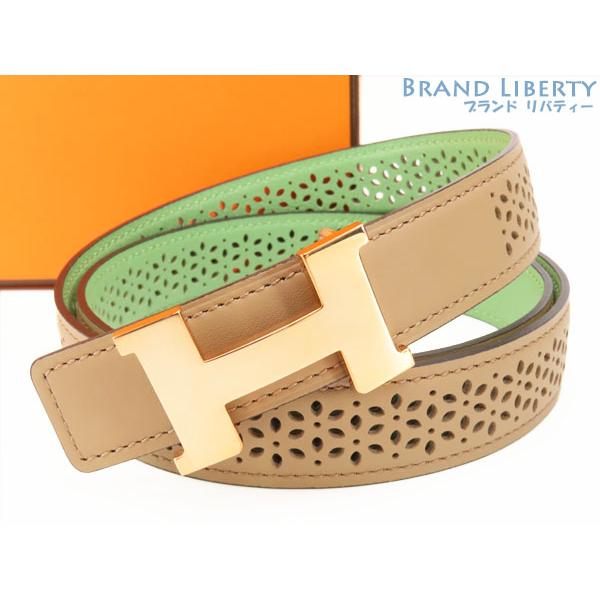 【新品・未使用】HERMES リバーシブルベルト ミニコンスタンス 24mm Constance レア未使用 エルメス HERMES ミニ コンスタンス Hベルト