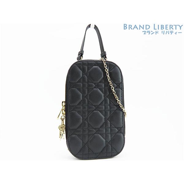 Lady Dior 外超美品 クリスチャン ディオール カナージュ フォンケース  
