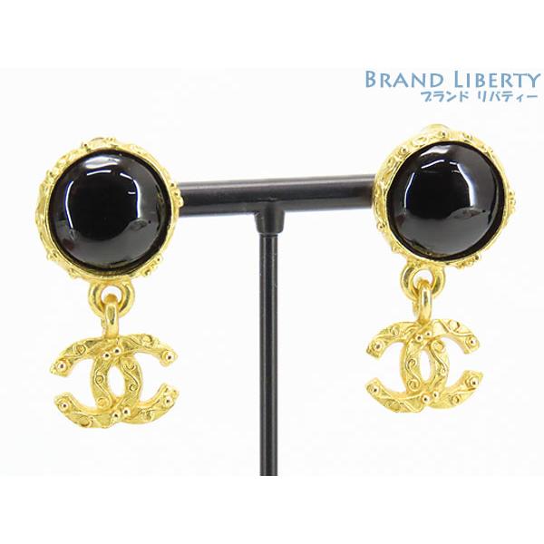 CHANEL ほぼ新品 シャネル ヴィンテージ ココマーク カラーストーン