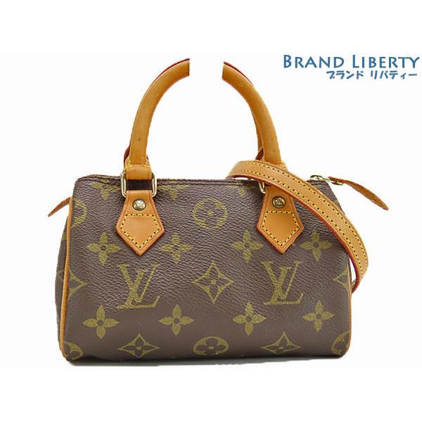 ルイヴィトン　モノグラム　ミニ　スピーディ　2way ハンド　ショルダーバッグ スピーディ ルイヴィトン LOUIS VUITTON モノグラム ミニ 2WAY ミニ