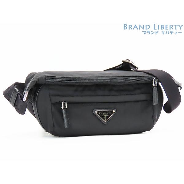 PRADA（プラダ） 新品同様 リナイロン サフィアーノ トライアングル