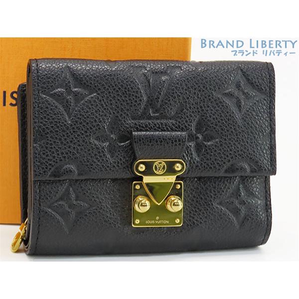現行◆ルイヴィトン ポルトフォイユ メティス モノグラム アンプラント ブラック LOUIS VUITTON 三つ折り財布 アンプラント メティス コンパクト 黒