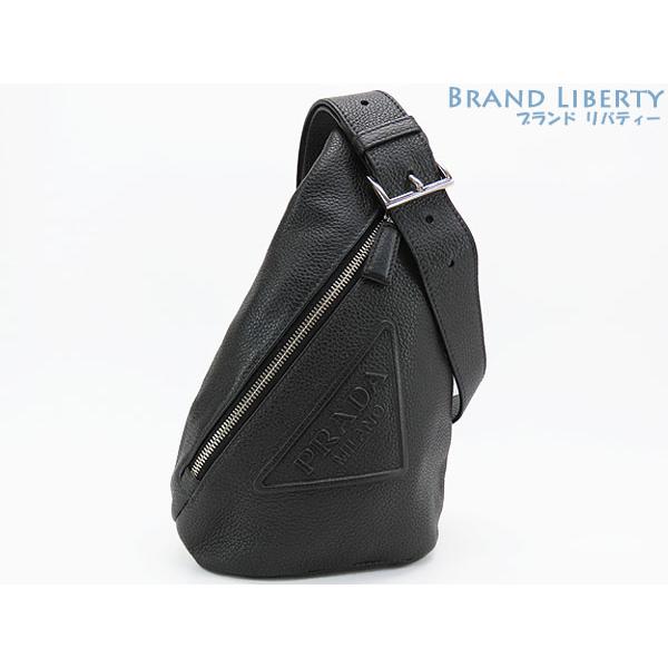 PRADA（プラダ） 新品同様 ヴィッテロダイノ トライアングルロゴ