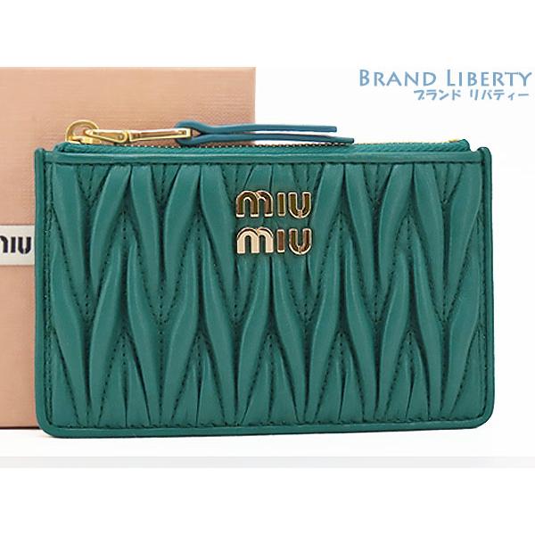 miu miu（ミュウミュウ） 新古品 マテラッセ ポーチウォレット
