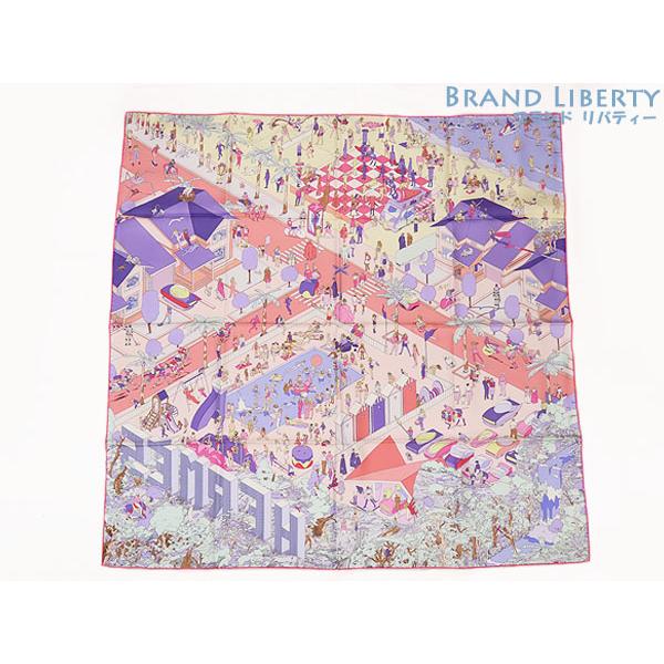 HERMES（エルメス） 新古品 カレ90 HERMES ON THE BEACH オン ザ