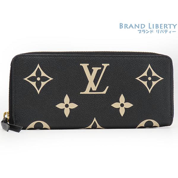 ルイヴィトン ポルトフォイユ クレマンス バイカラー モノグラム 長財布 現行 LOUIS VUITTON（ルイ・ヴィトン） 新品同様 バイカラー モノグラム