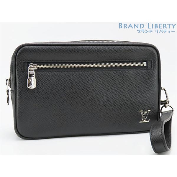 ルイヴィトン セカンドバック タイガ ポシェット M30441 ブラックレザー LOUIS VUITTON（ルイ・ヴィトン） 未使用 タイガ ポシェット カサイ